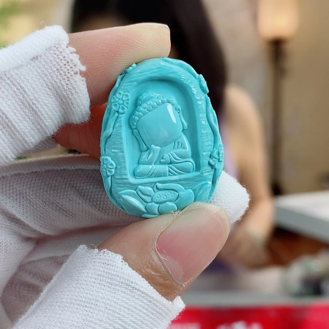 未镶嵌绿松石珠宝奇石