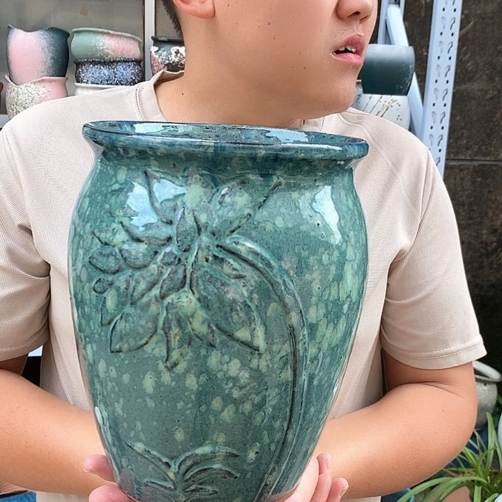 紫砂花盆口20高25福利