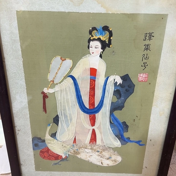稀***啦端景台紫檀木类老物件老物件