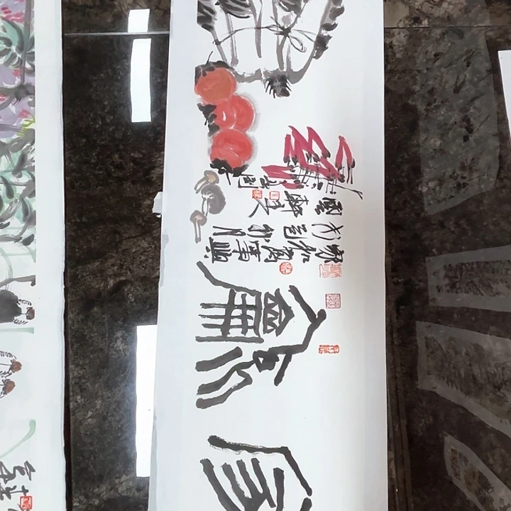 国画崔春刚国画字画中式100/25