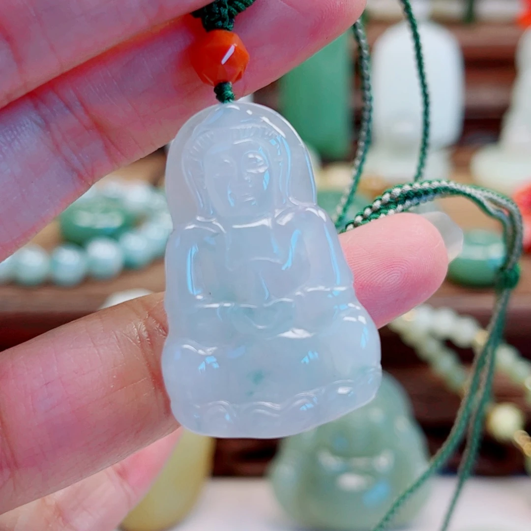 翡翠挂件未镶嵌多样性发货一件