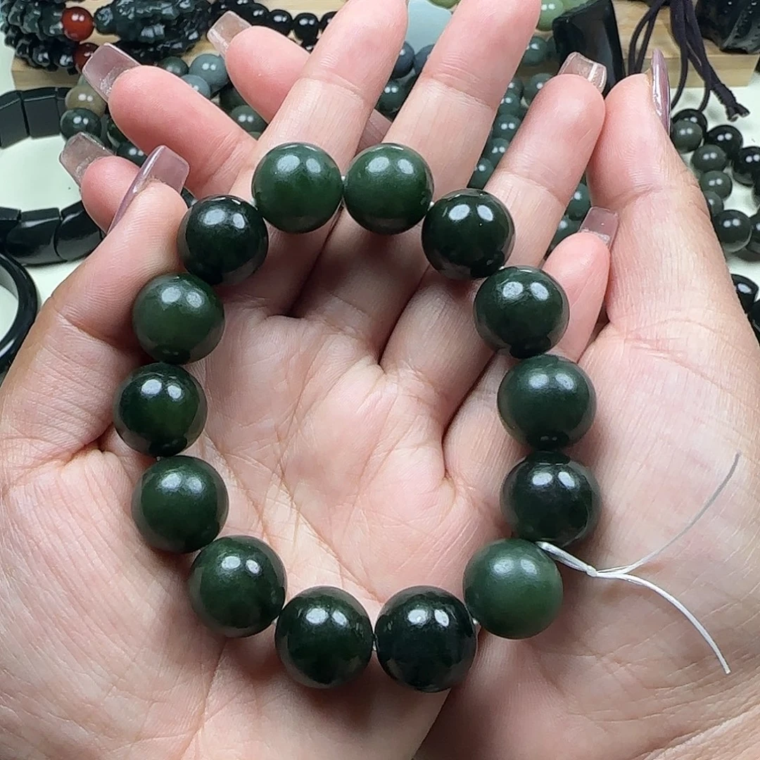 和田玉未镶嵌手串