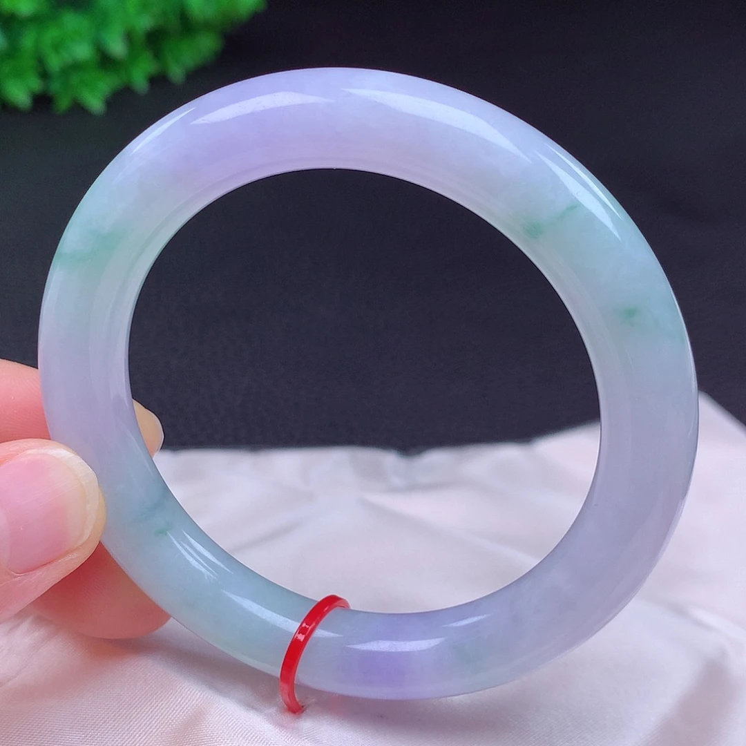 翡翠未镶嵌手镯56圈431206