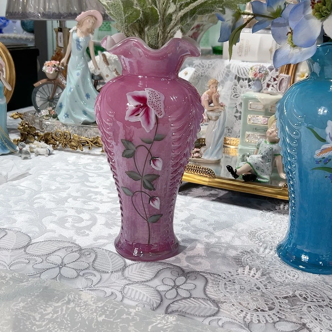 陶瓷0131福利粉色美人瓶
