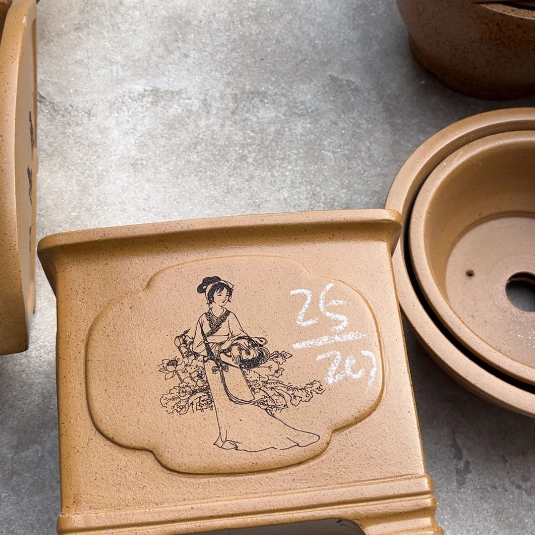 花盆紫砂盆景艺术