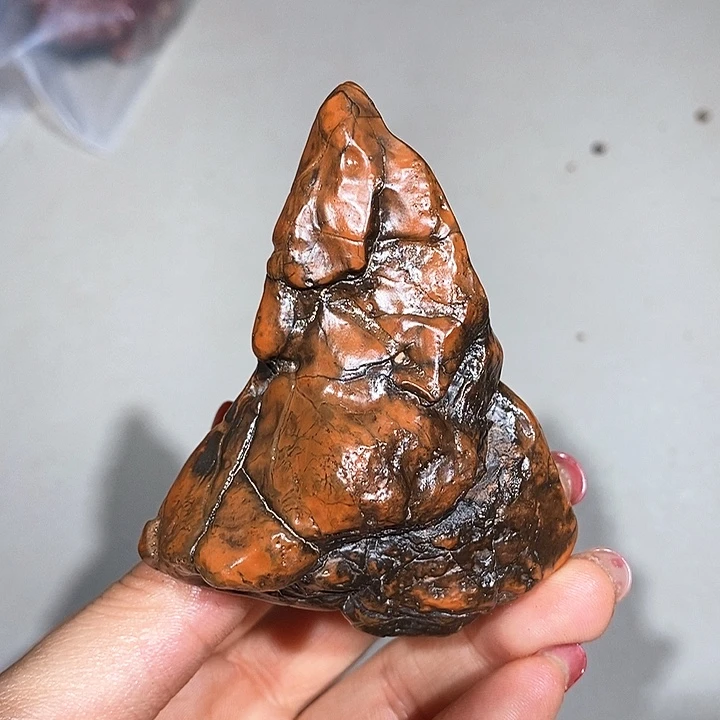 玛瑙/玉髓车挂合金石*332