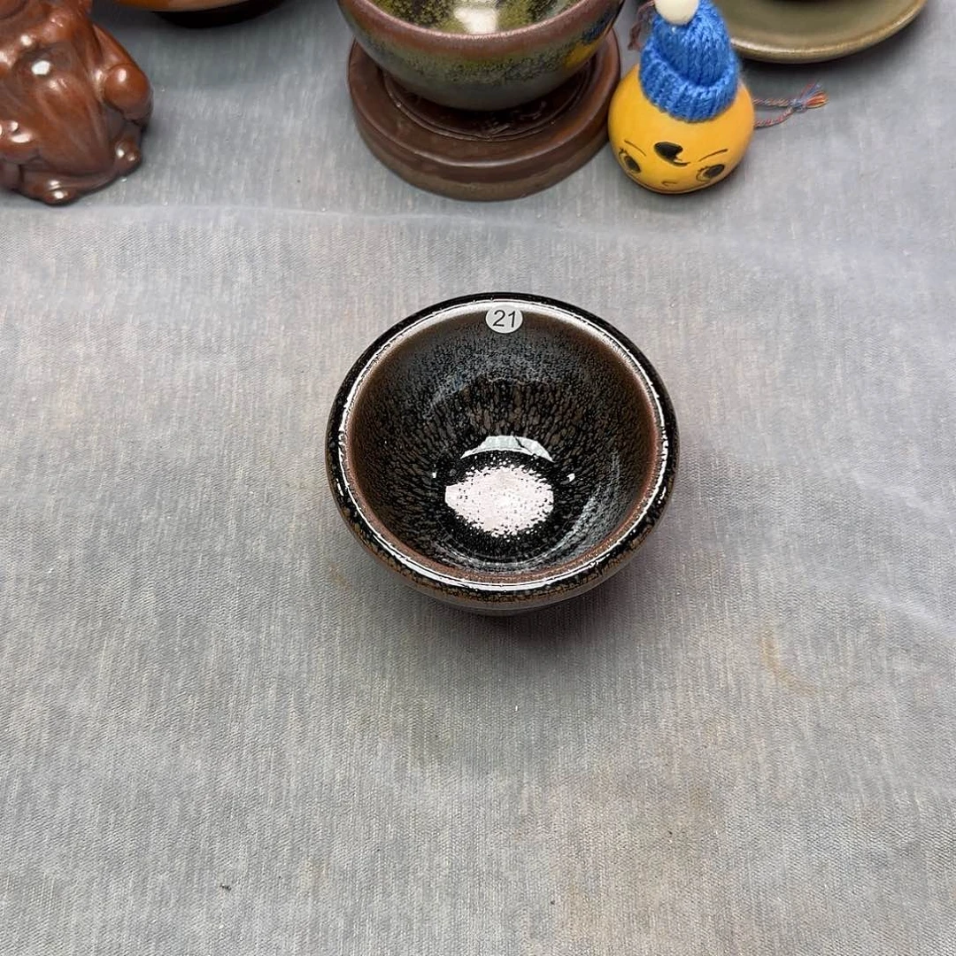 @****茶盏印春堂柴烧建盏