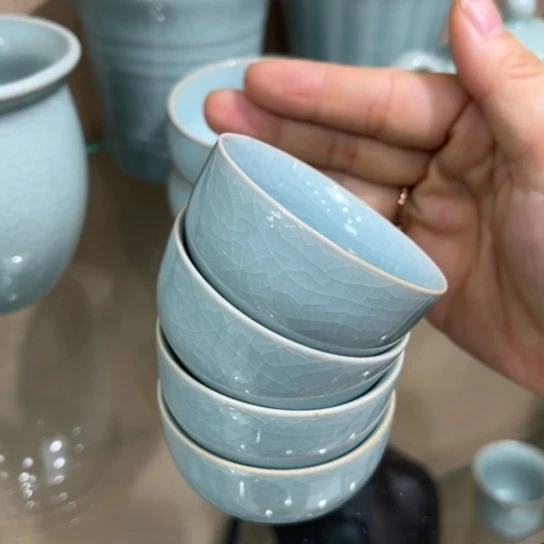 瓷片大宋名窑汝瓷茶具