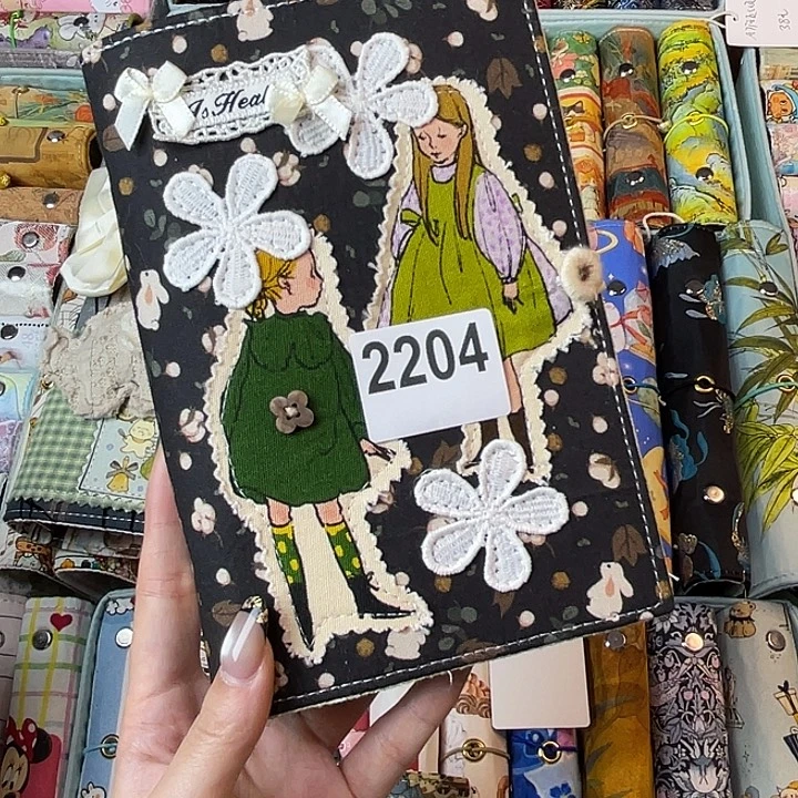 织绣A6活页不带纸2204