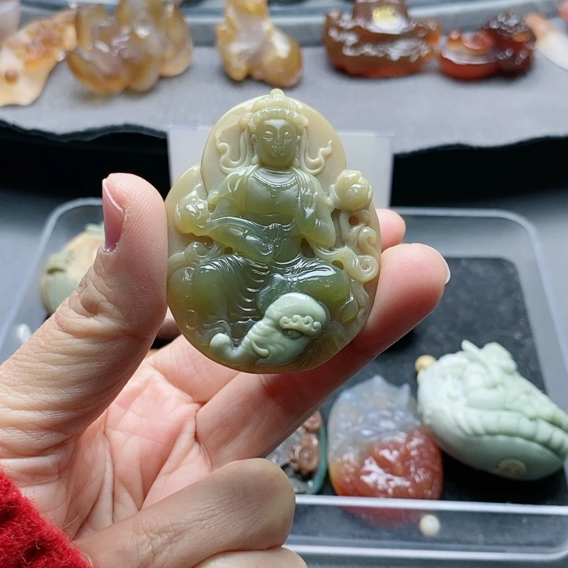 【闪购商品】未镶嵌吊坠定制石英质玉