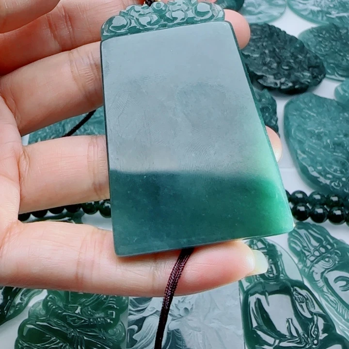 大***）翡翠未镶嵌颈饰多样性发货天然A货翡翠