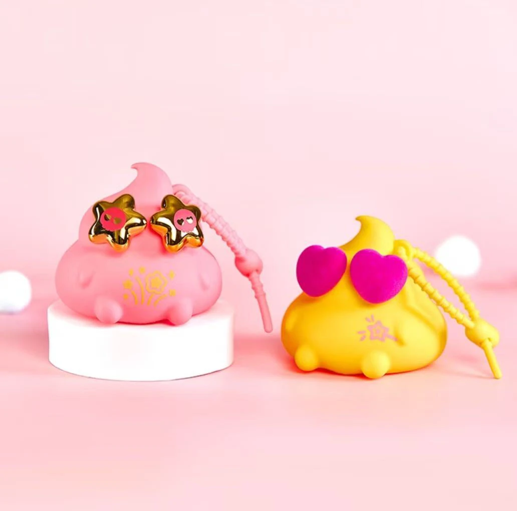 【拆盒】EmmmKun雪宝耳机收纳包盲盒可爱摆件收纳