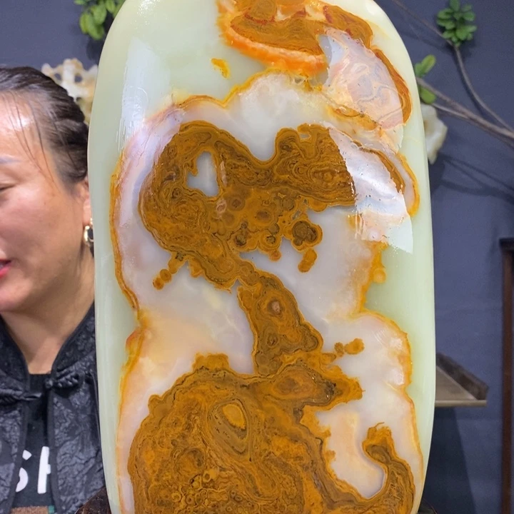 石材精品古青石摆件