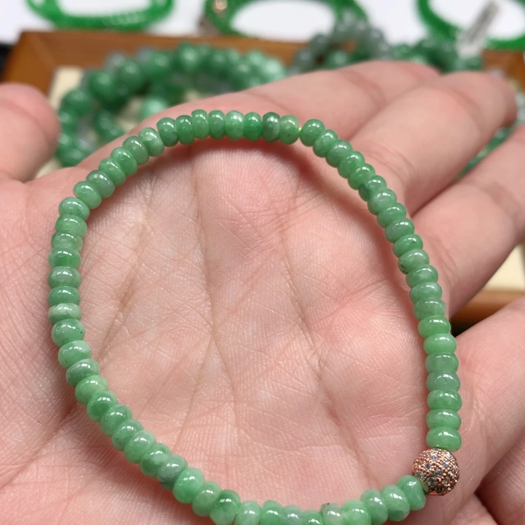 未镶嵌手链翡翠翡翠