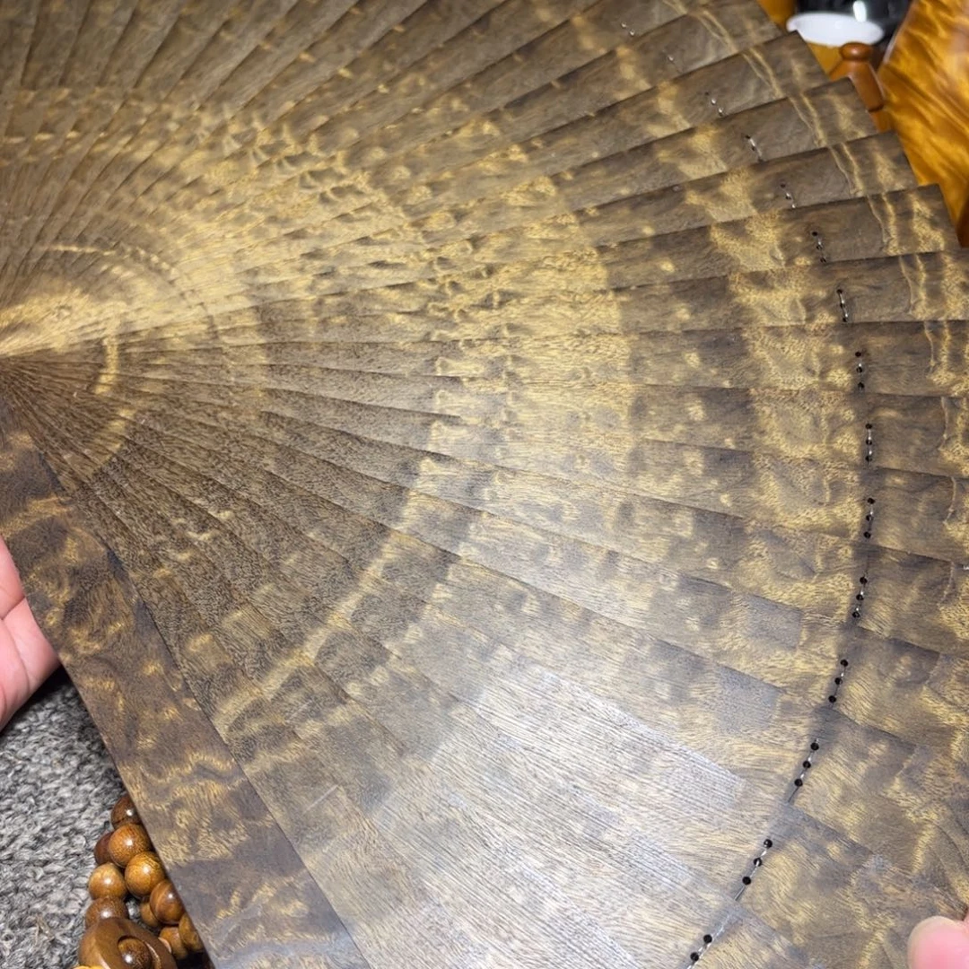 金丝楠阴沉扇子大尺寸