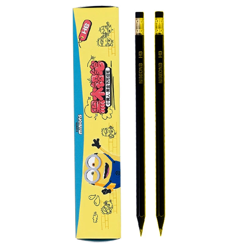 （3盒）小黄人黑金书写铅笔8349（10pcs）
