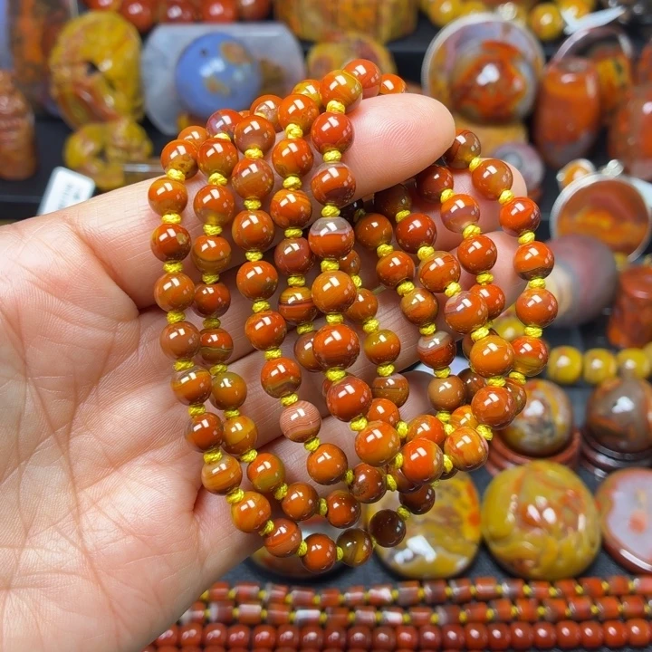 玛瑙/玉髓未镶嵌项链