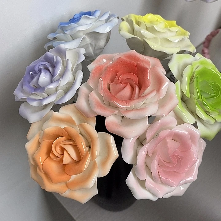 陶瓷陶瓷材料加工7朵