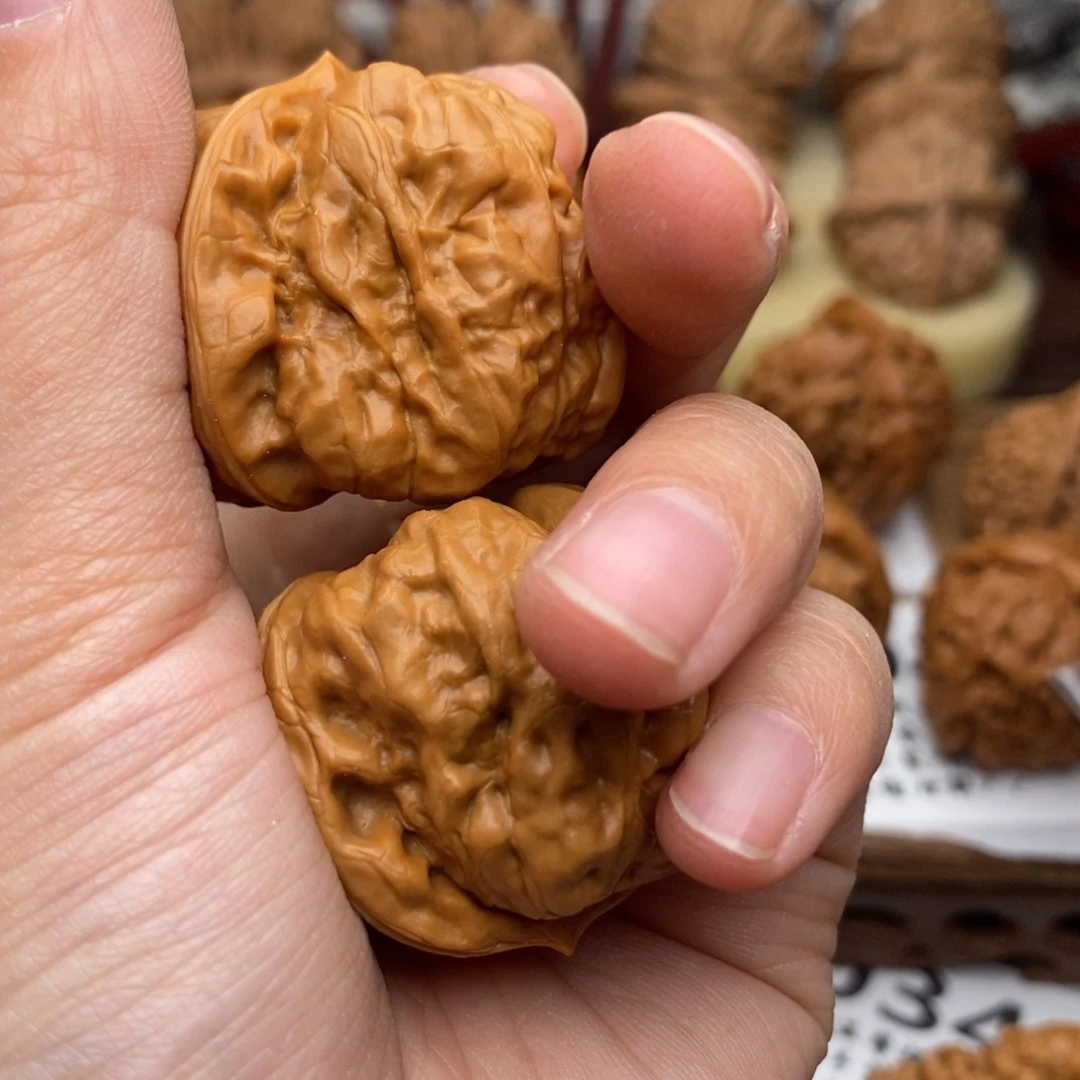 把件文玩核桃35蛙打底团购