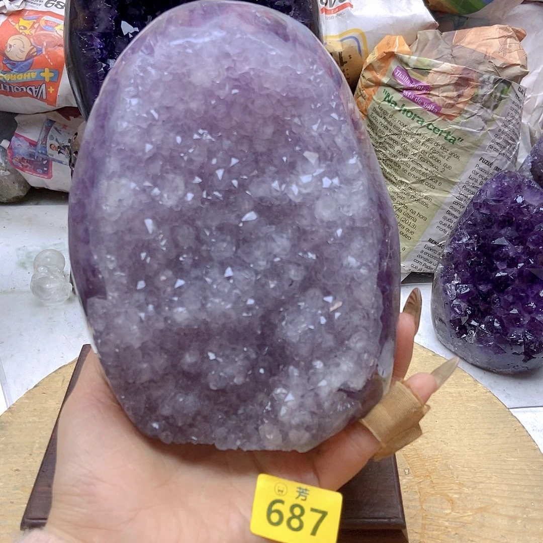 紫晶大型摆件（非配饰）未镶嵌