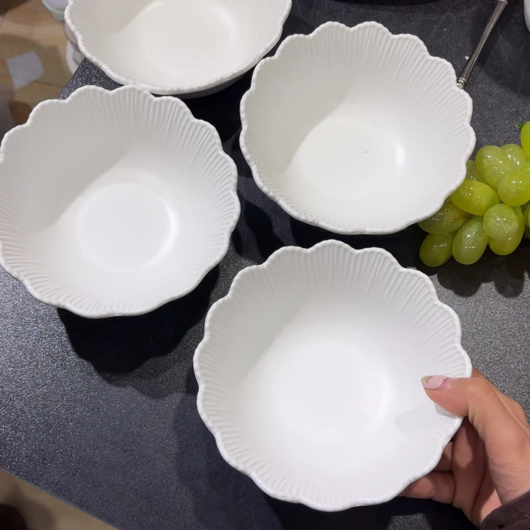 瓷四个米饭碗四个四个