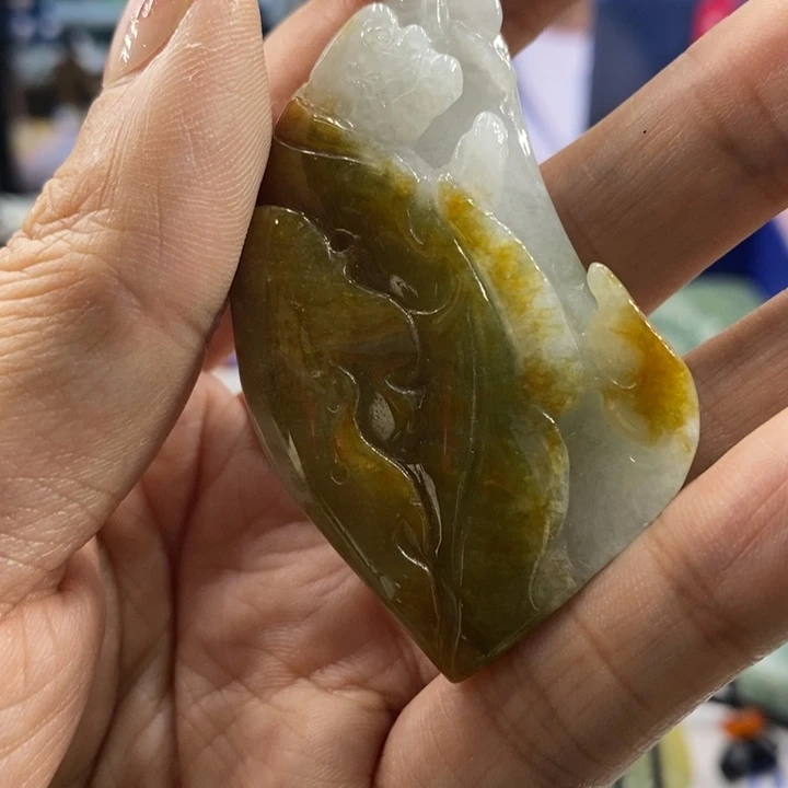 翡翠吊坠(不含链)未镶嵌吴**退755