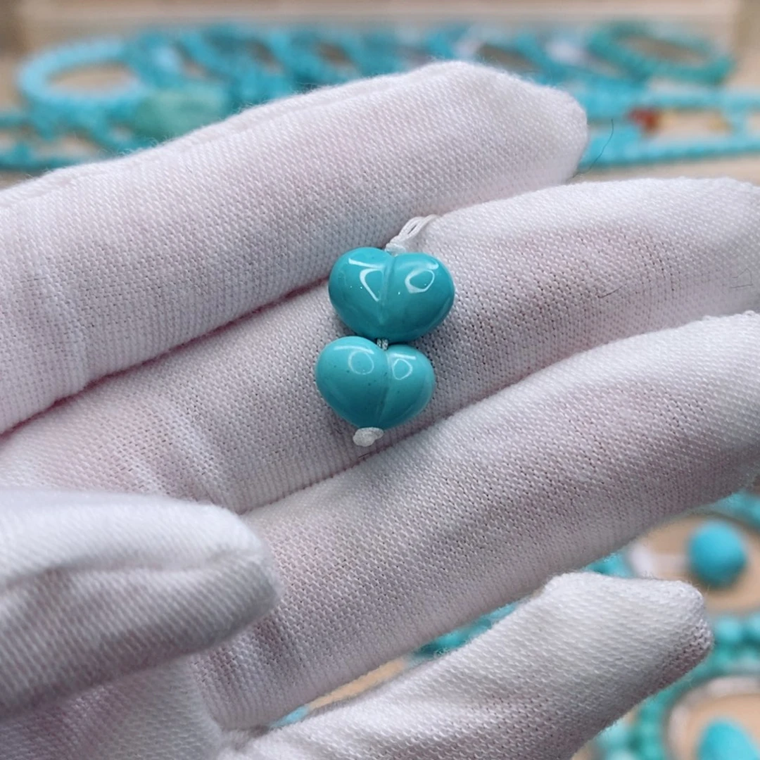 绿松石未镶嵌珠宝奇石11mm