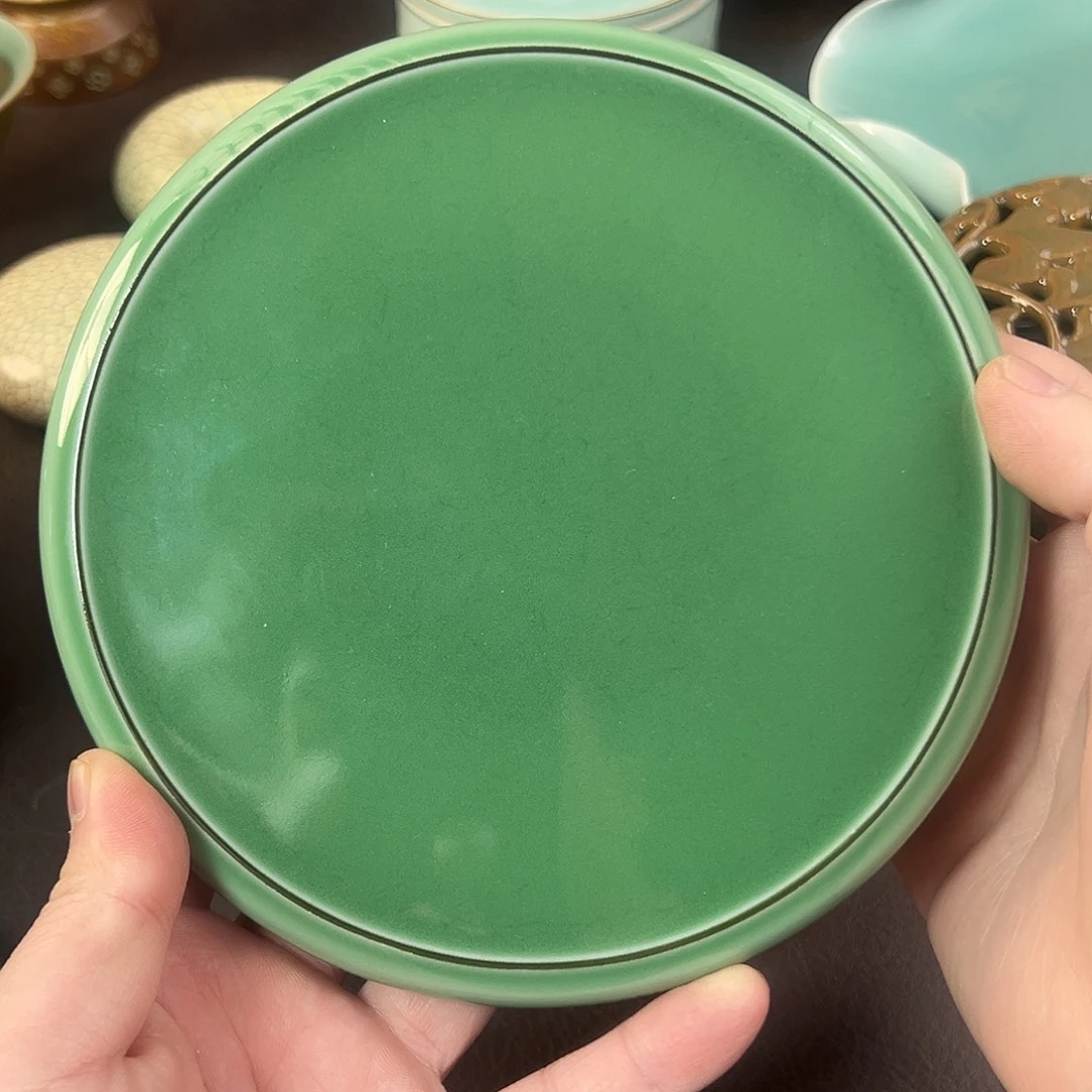 冰***龟青瓷茶器青瓷茶器微瑕