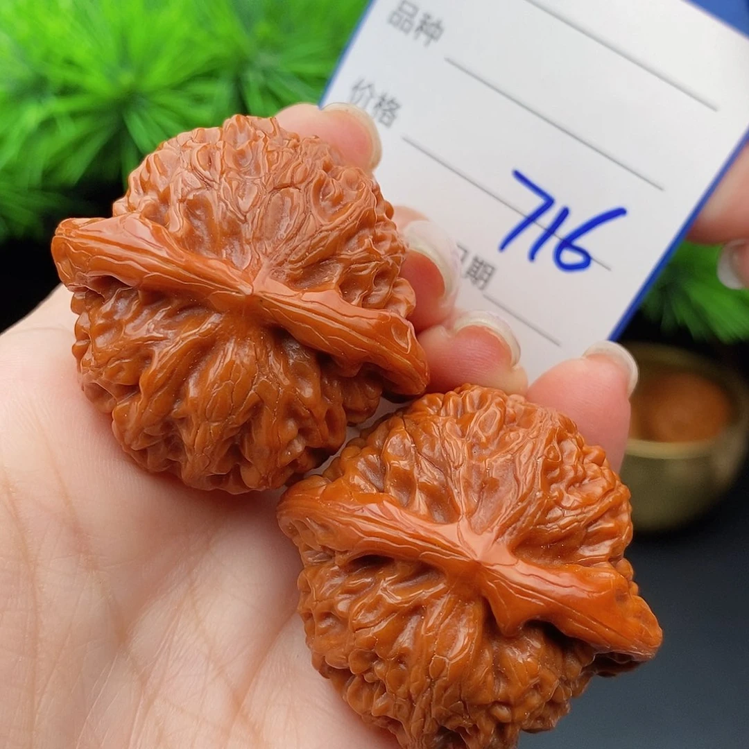 文玩核桃把件42宫灯716