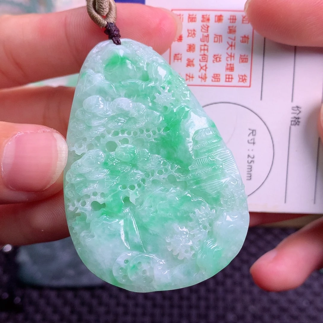 颈饰未镶嵌翡翠翡翠