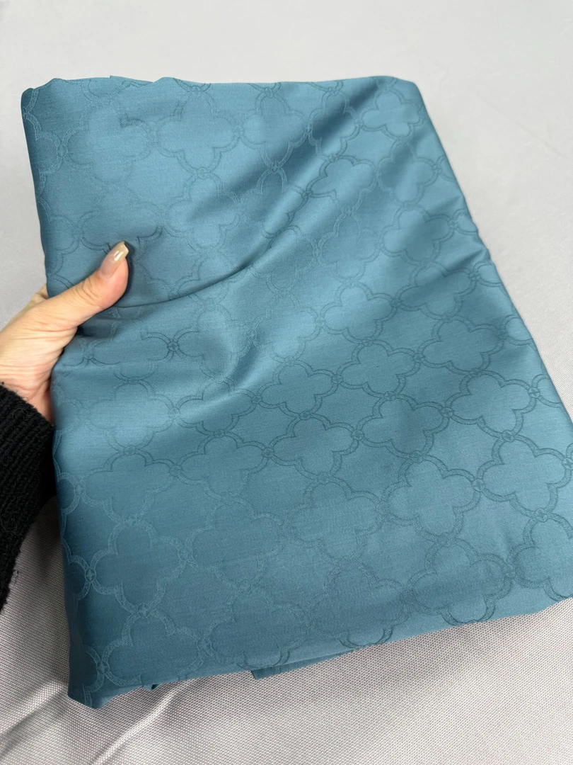 长绒棉提花被套轻奢柔软被罩