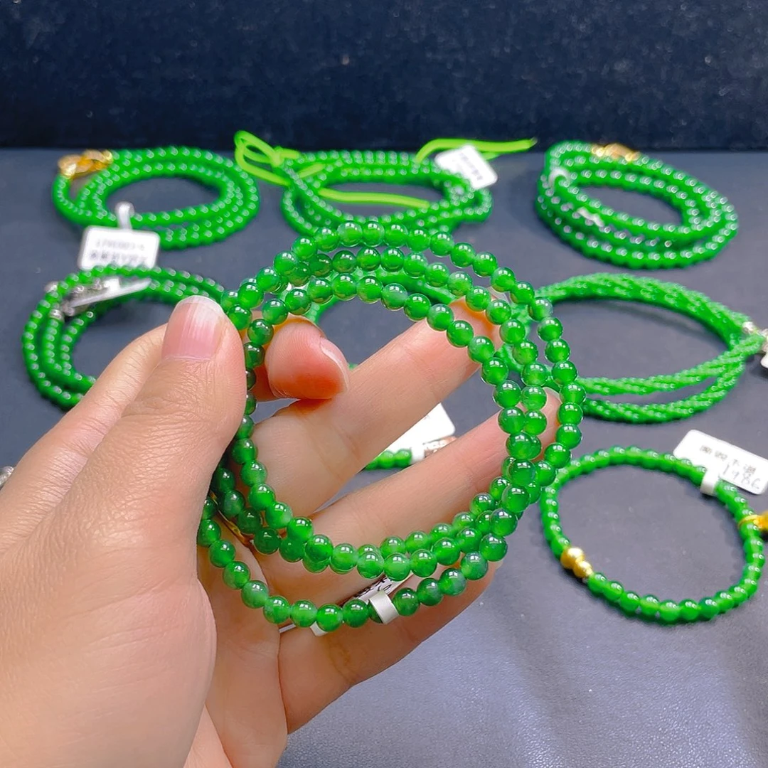 翡翠未镶嵌颈饰卡5