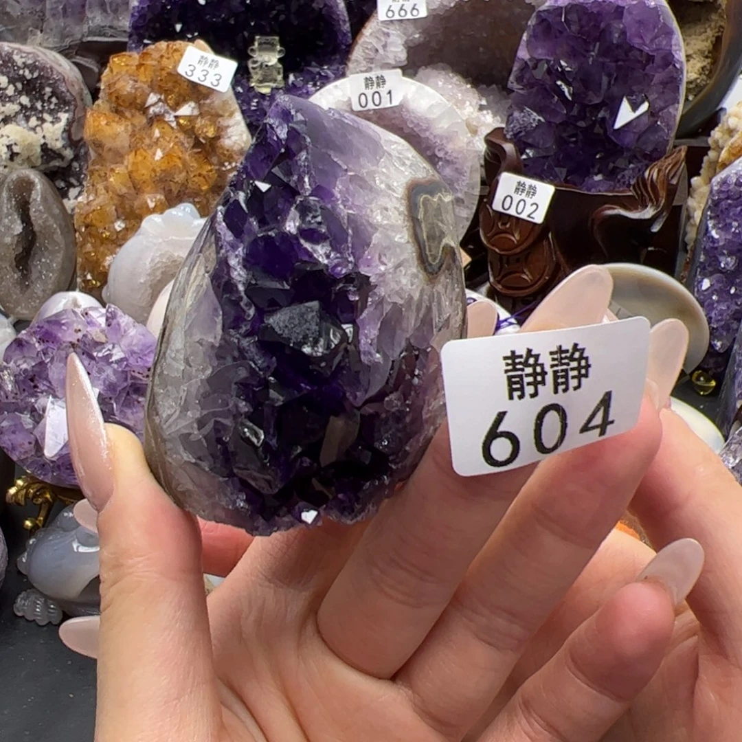 未镶嵌大型摆件（非配饰）紫晶604