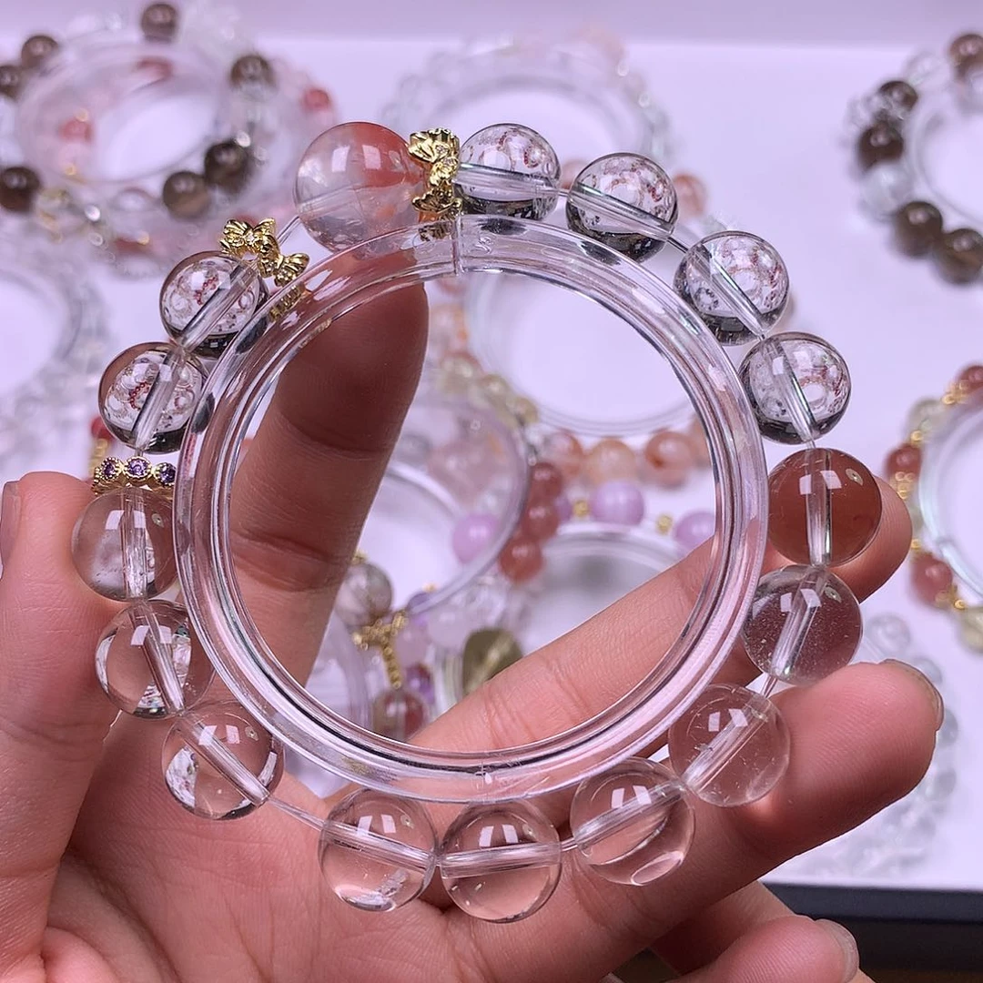 水晶手链未镶嵌天然