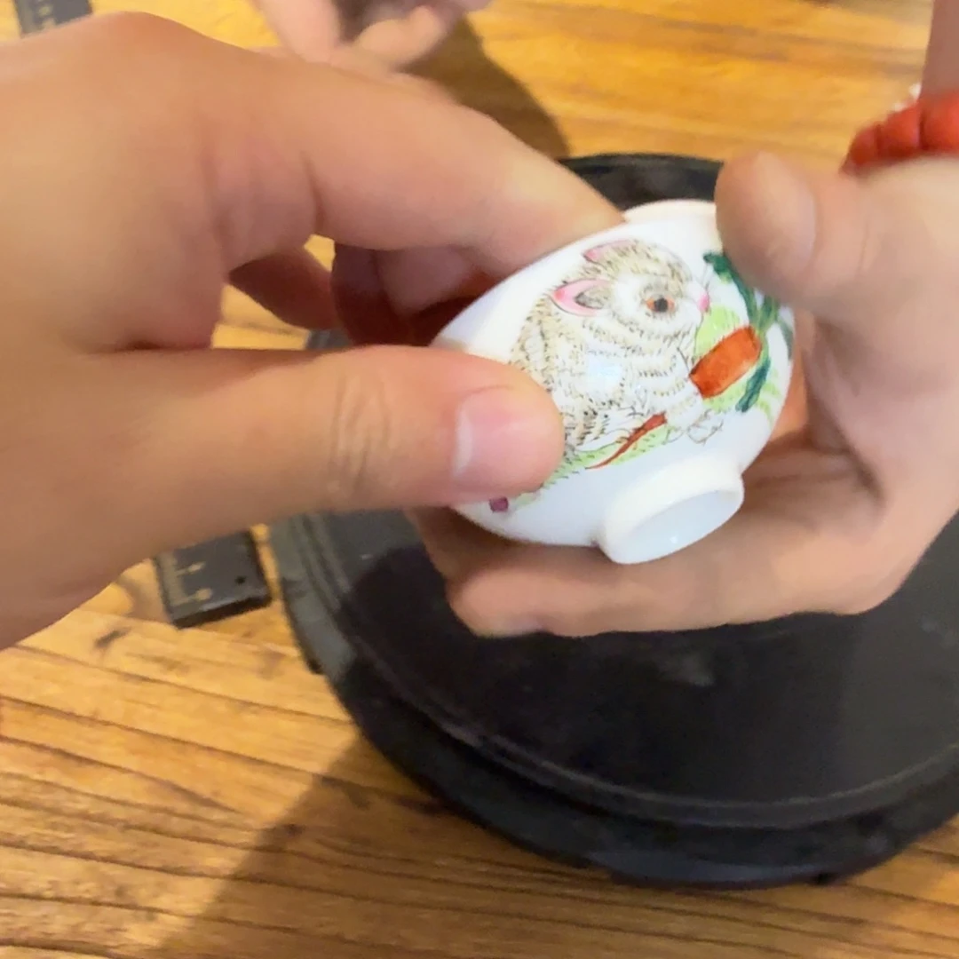 陶陶瓷，默认微瑕，介意勿拍。