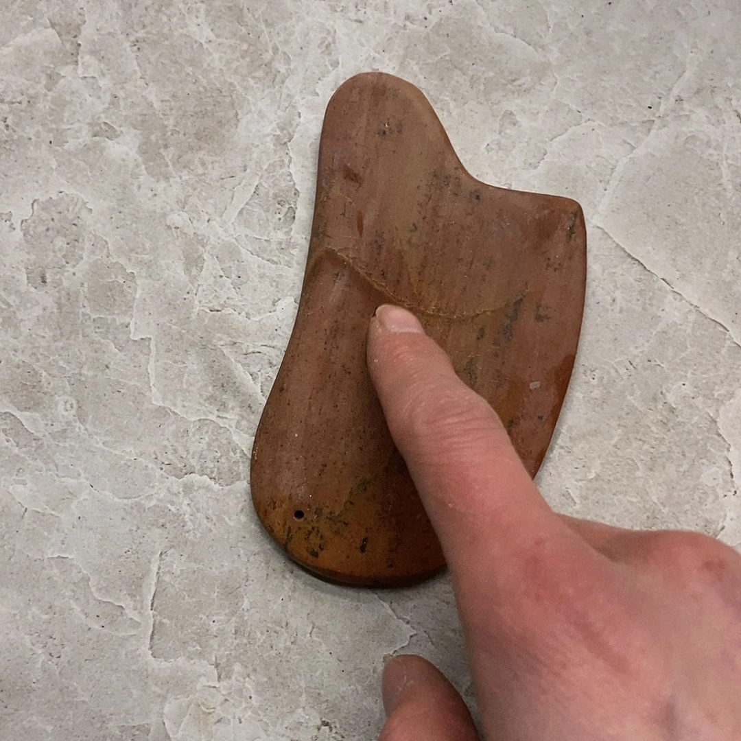 泗滨砭石瑕疵介意勿拍