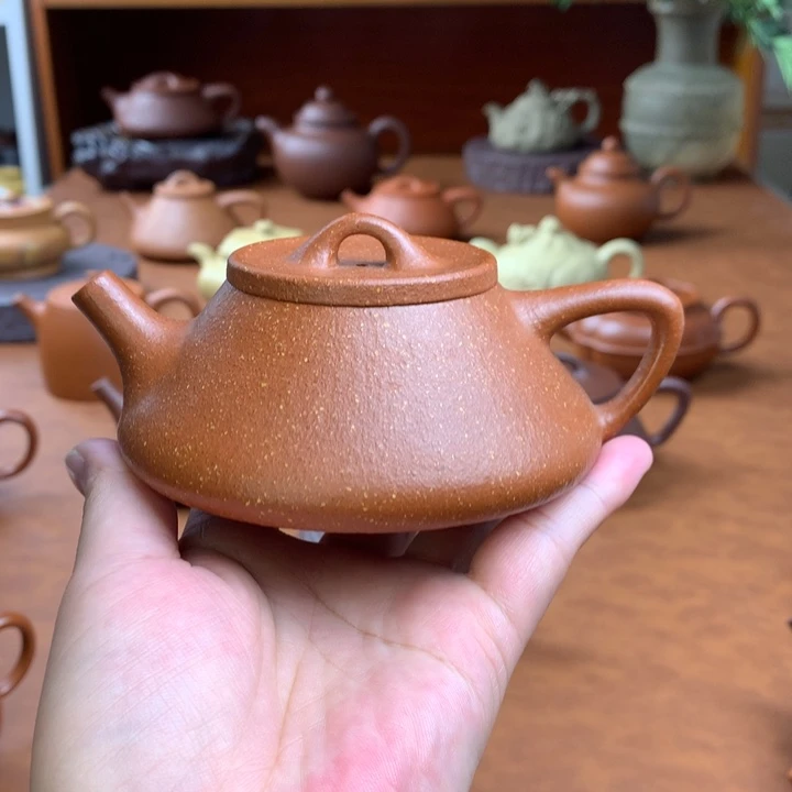 茶壶紫砂红降坡容量150