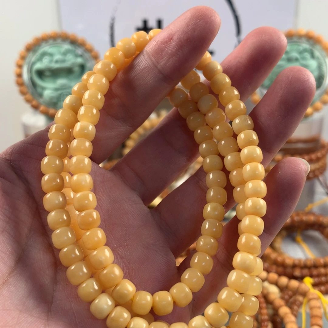 星月菩提吊坠翘*7×6极致蛋黄脖挂