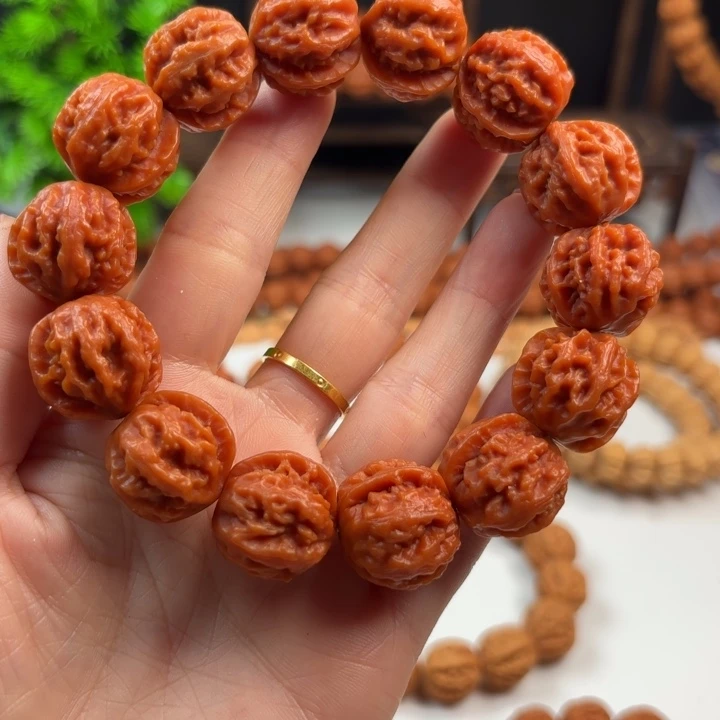 御***雪手串文玩核桃小核桃3