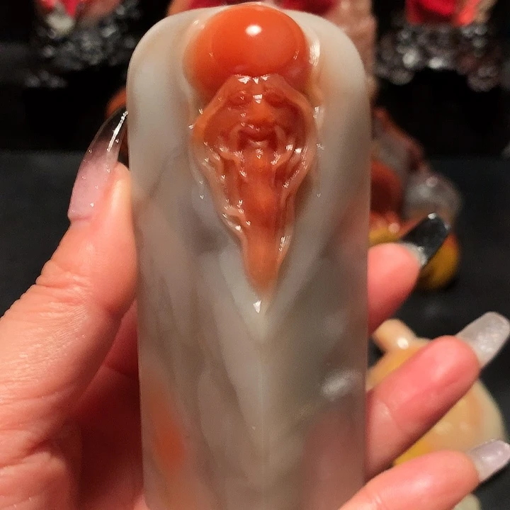 昌化石B***y大师作品漂亮