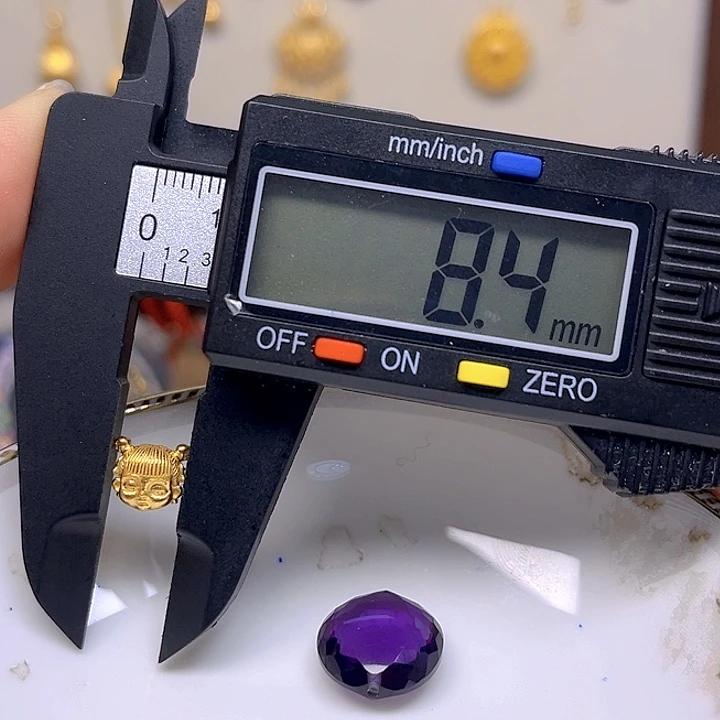 紫晶颈饰银S925镶嵌紫晶925镶嵌8