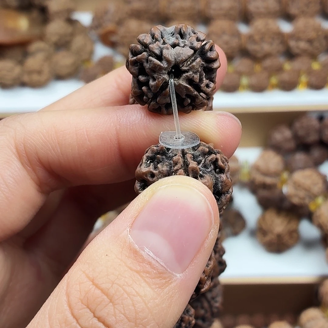 金刚菩提手串稀有精品4瓣龙鳞铁籽