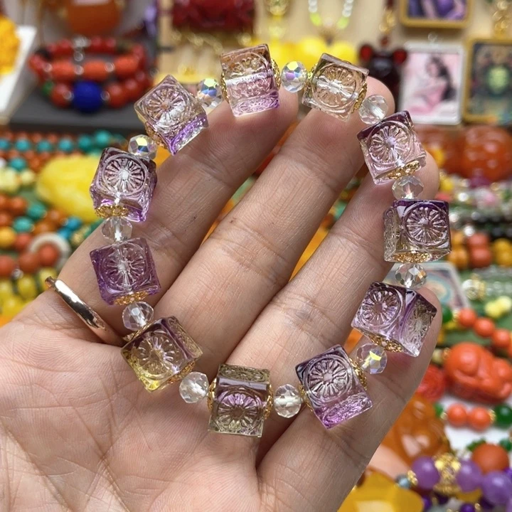 树脂制品30号方糖手串