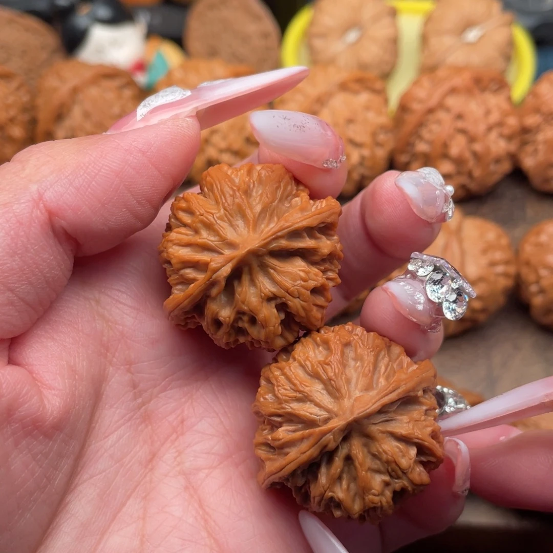 文玩核桃把件全品精配苹果园34手捻