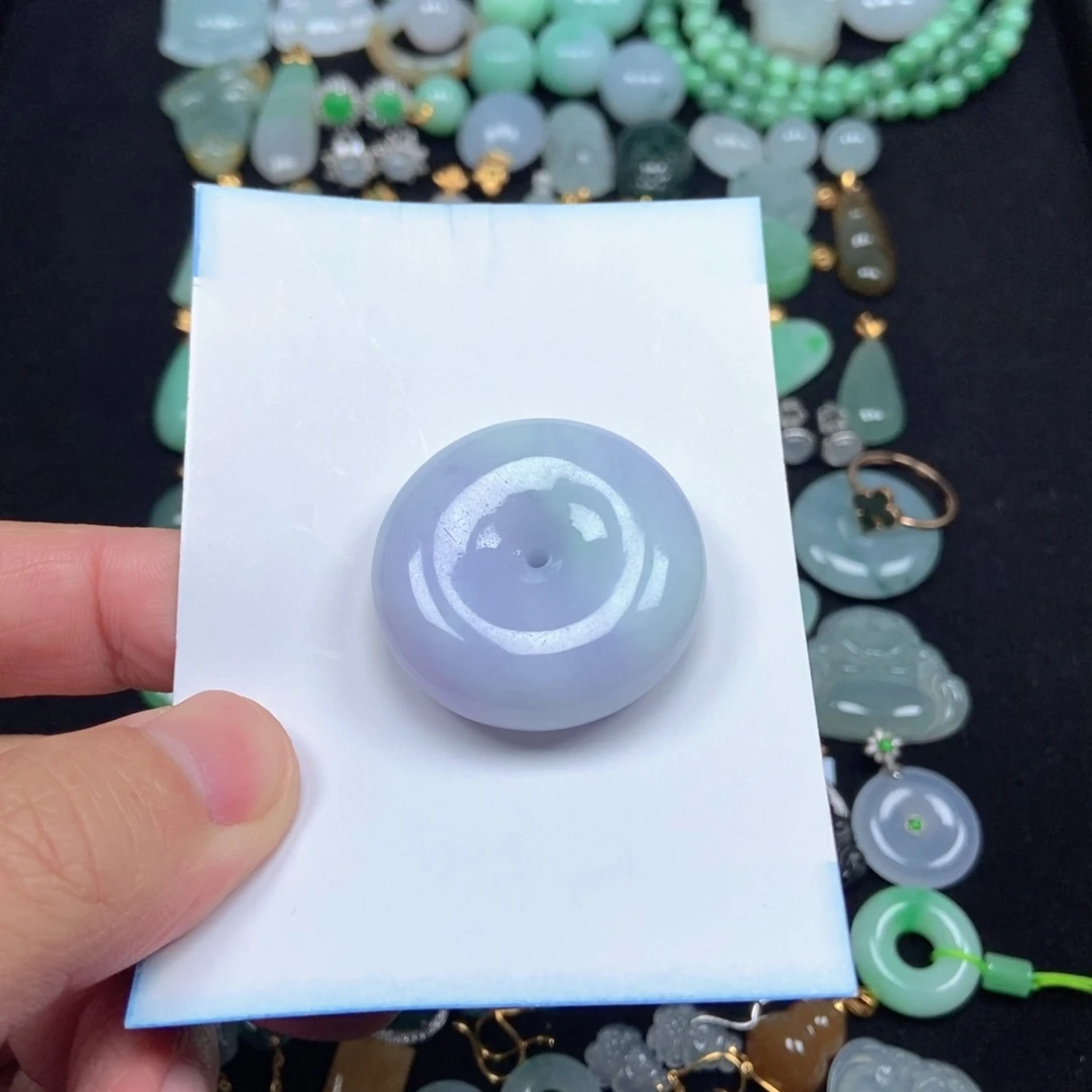 翡翠未镶嵌颈饰扣子