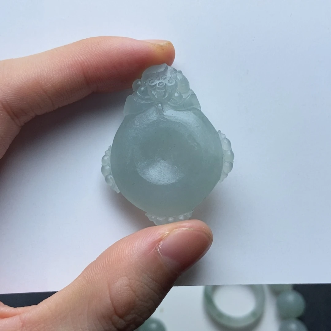 未镶嵌定制翡翠扣子