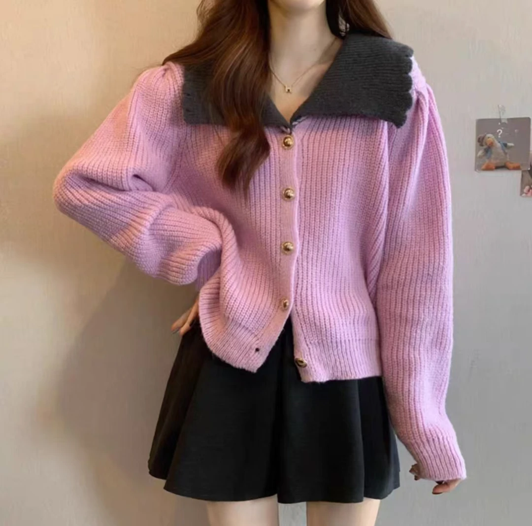 三八女神节洋气百搭时尚针织衫