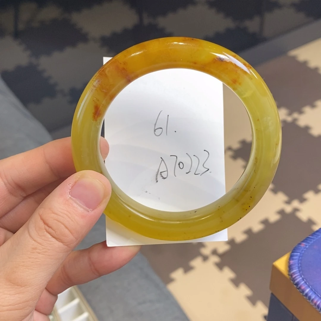 蛇纹石玉手镯未镶嵌A****