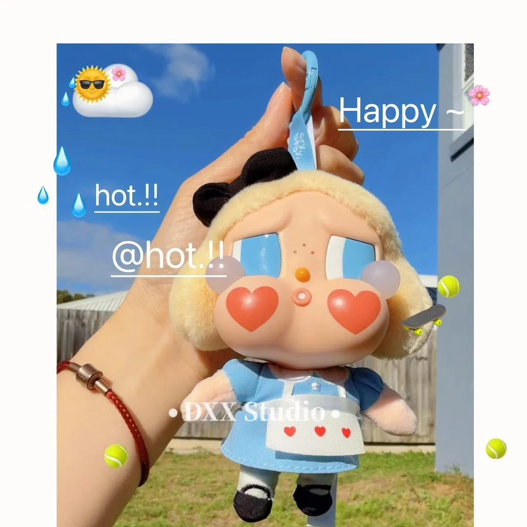 小众设计百搭蓝色系哭娃包挂47352