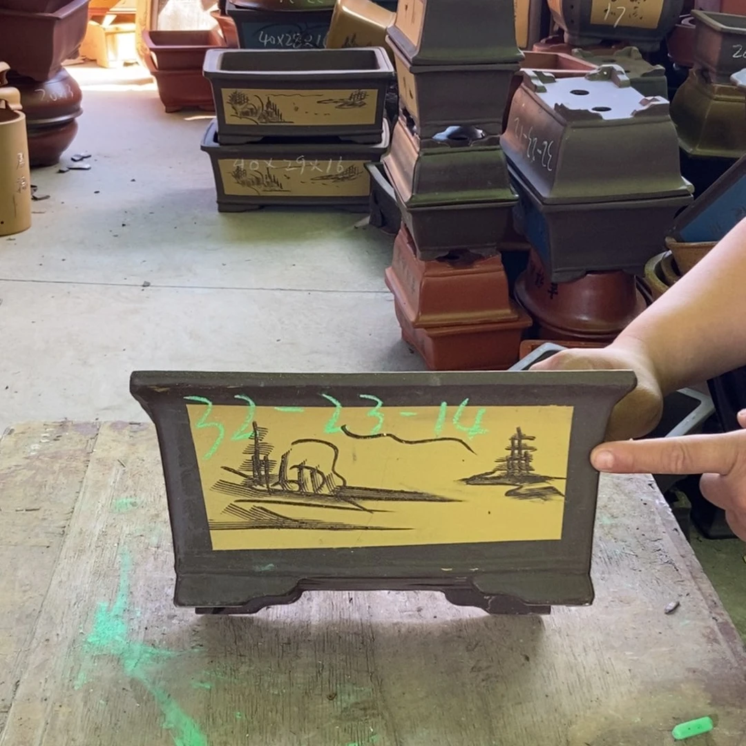 紫砂花盆紫砂紫砂